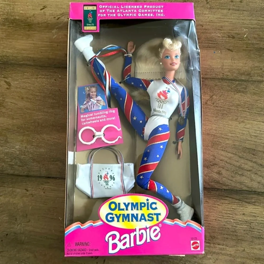 Vintage NIB 1996 Olympic Gymnast Barbie